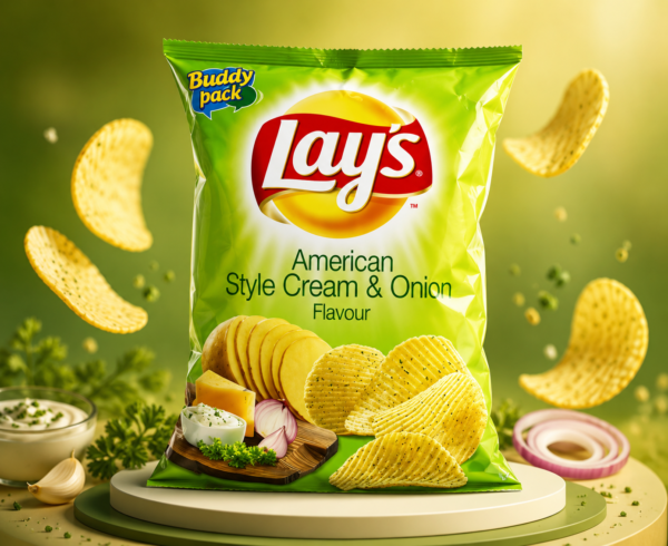 Lay's Ameeican Style Cream And Onion Chips