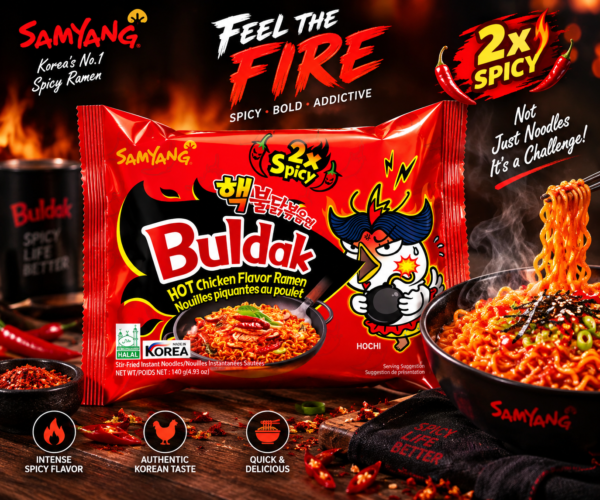 Buldak Chicken Flavoured Instant Noodles/ Ramen